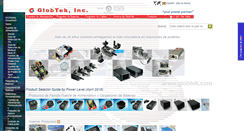 Desktop Screenshot of es.globtek.com